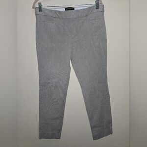 Banana Republic Sloan Pants // Classic Heathered Grey Stretchy Trousers
